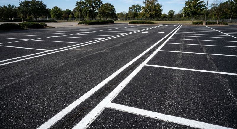 Parking Lot Marking Service