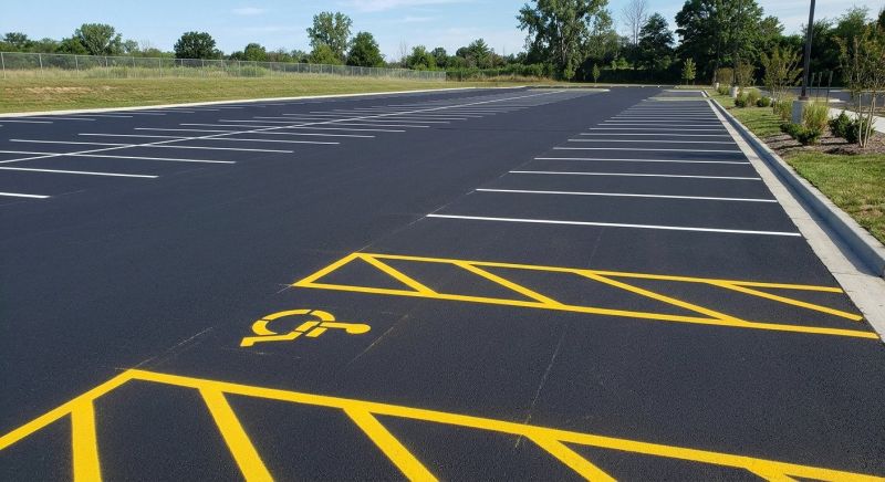 Asphalt Marking in Gwinnett County, GA