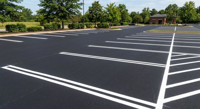 Asphalt Striping in Savannah, GA