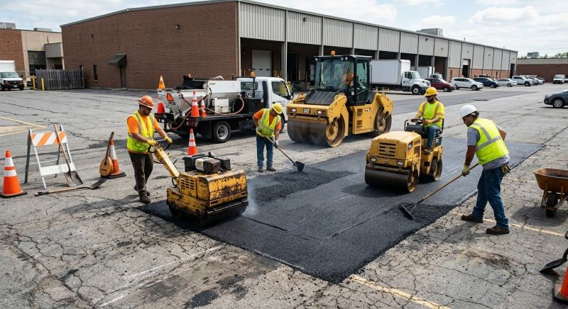 Church Parking Lot Repair in San Diego County, CA