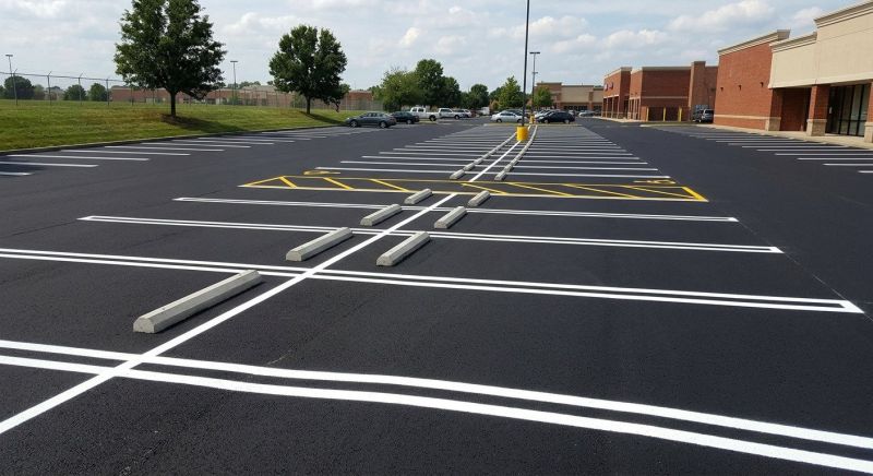 Concrete Parking Lot Striping in Hilton Head Island, SC