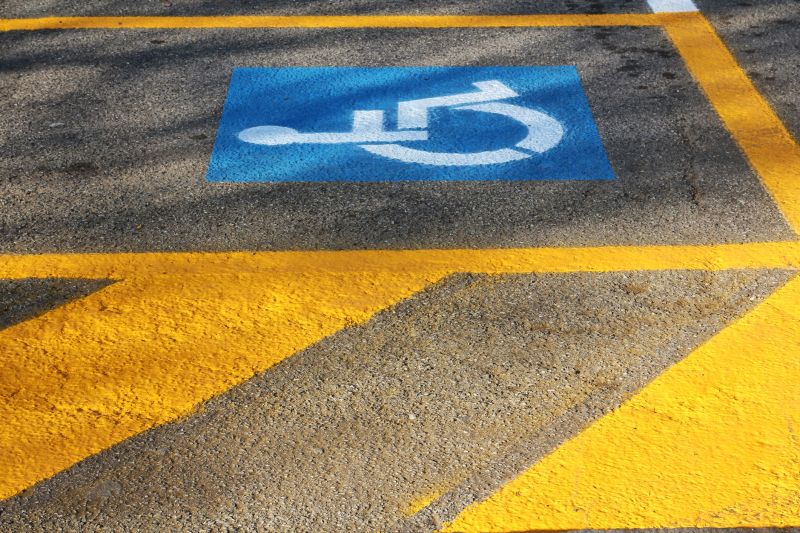 Disability Parking Marking in Temecula, CA