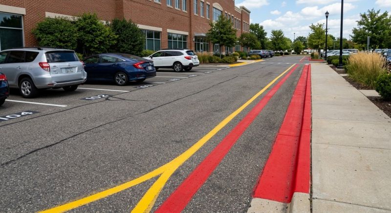 Fire Lane Marking in Hilton Head Island, SC