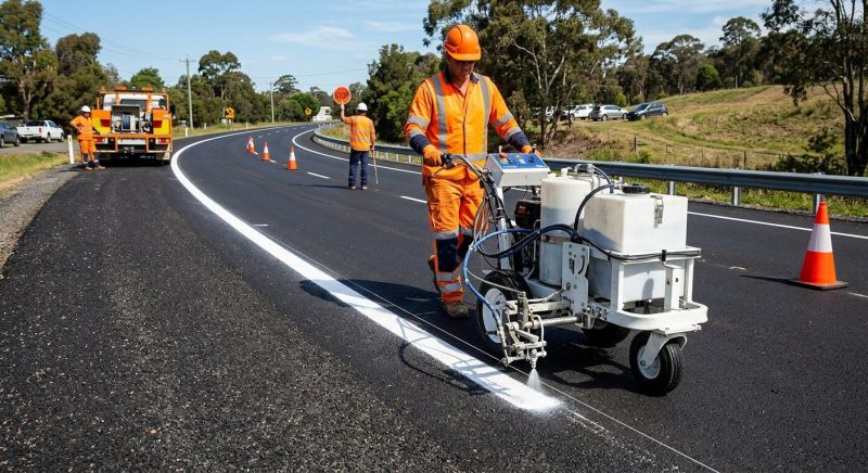 Lane Marking Service in Katy, TX