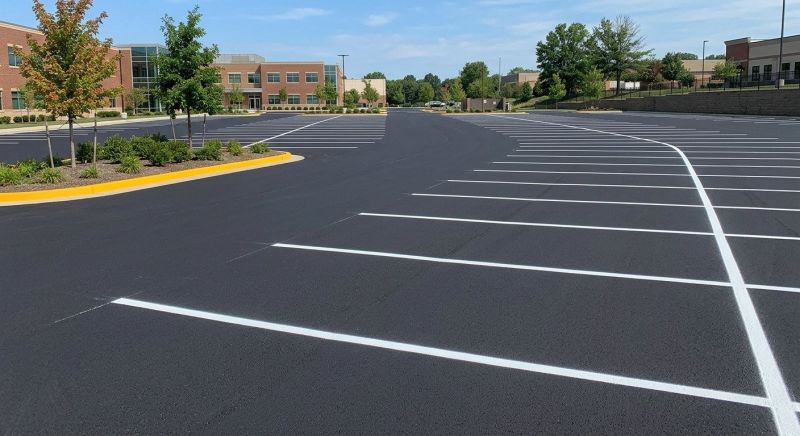 Parking Line Painting in Houston, TX