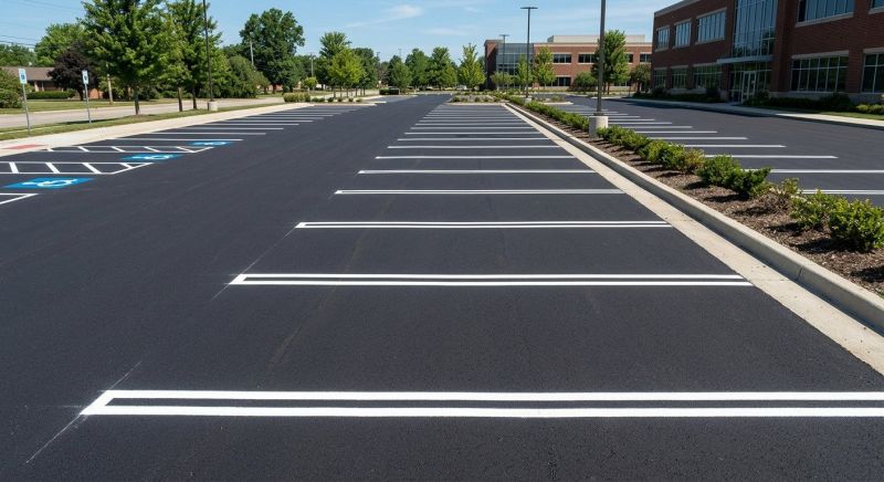 Parking Space Marking in Acworth, GA
