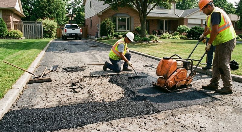 Asphalt Driveway Repair in Orange County, CA