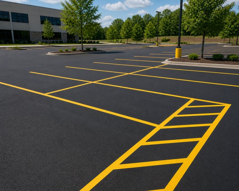 Asphalt Painting in Katy, TX