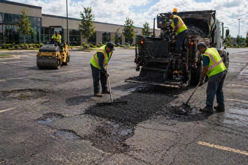 Asphalt Parking Lot Repair in Conway, AR