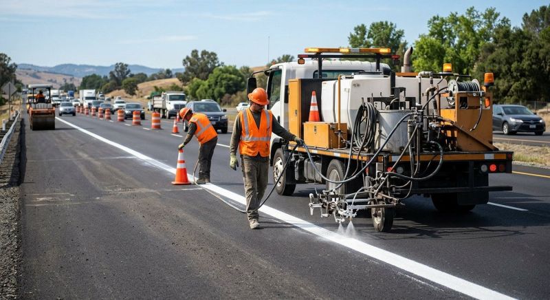 Asphalt Striping in Savannah, GA