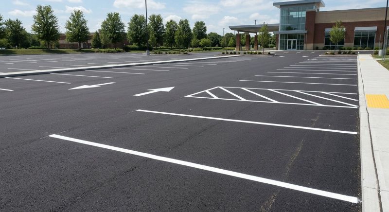 Commercial Asphalt Painting in Hilton Head Island, SC