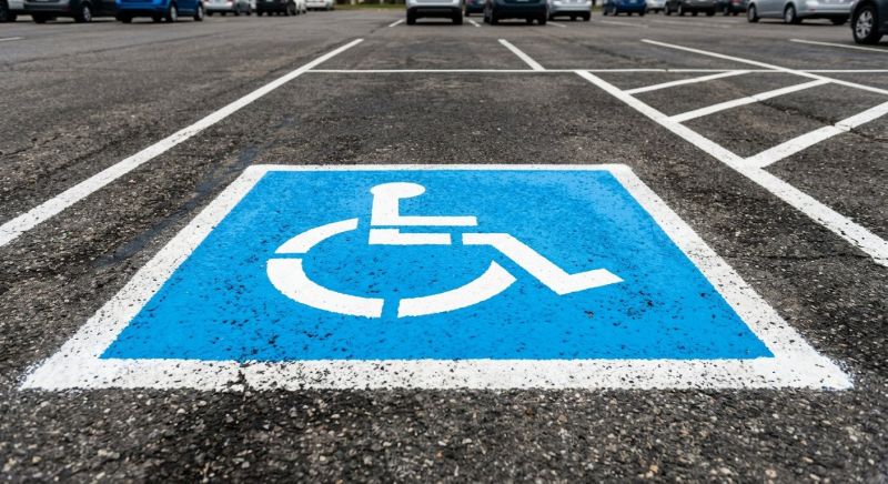 Disability Parking Marking in Hilton Head Island, SC