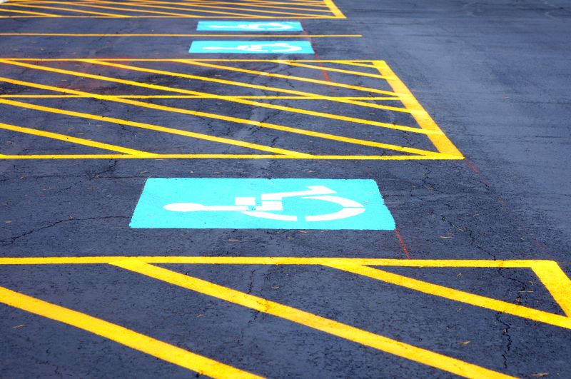Disability Parking Marking in Hilton Head Island, SC
