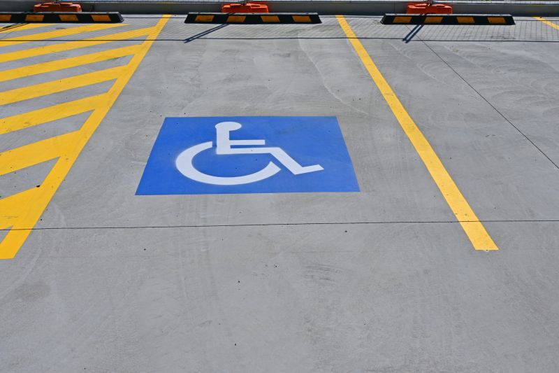 Disability Parking Marking in Orange County, CA