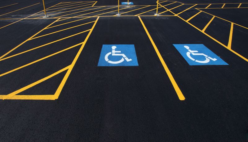Disability Parking Marking in Acworth, GA
