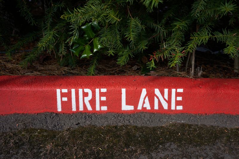 Fire Lane Marking in Canton, GA