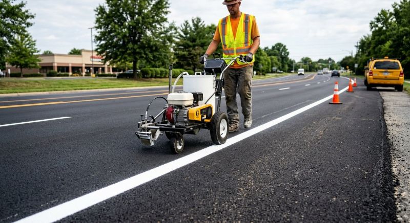 Lane Marking Service in Hilton Head Island, SC