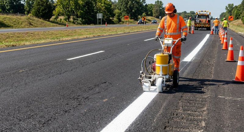 Line Striping Service in Canton, GA