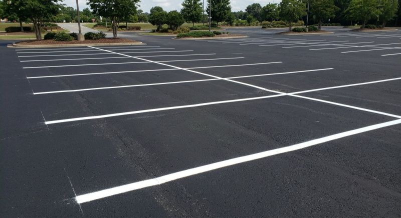 Parking Area Striping in Acworth, GA
