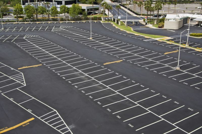 Parking Area Striping in Acworth, GA