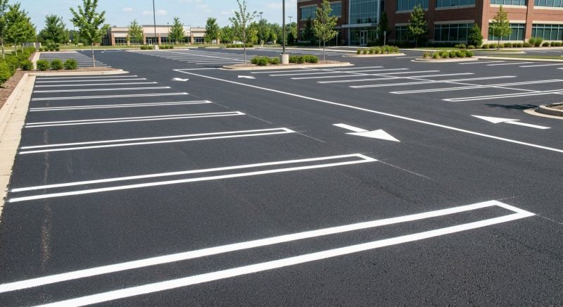 Parking Lot Painting in Savannah, GA