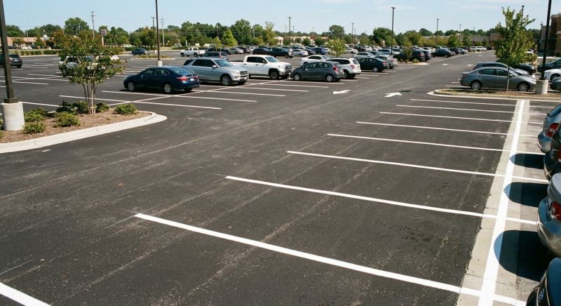 Parking Lot Striping in Katy, TX