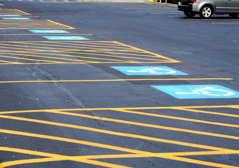 Parking Space Marking in Alpharetta, GA